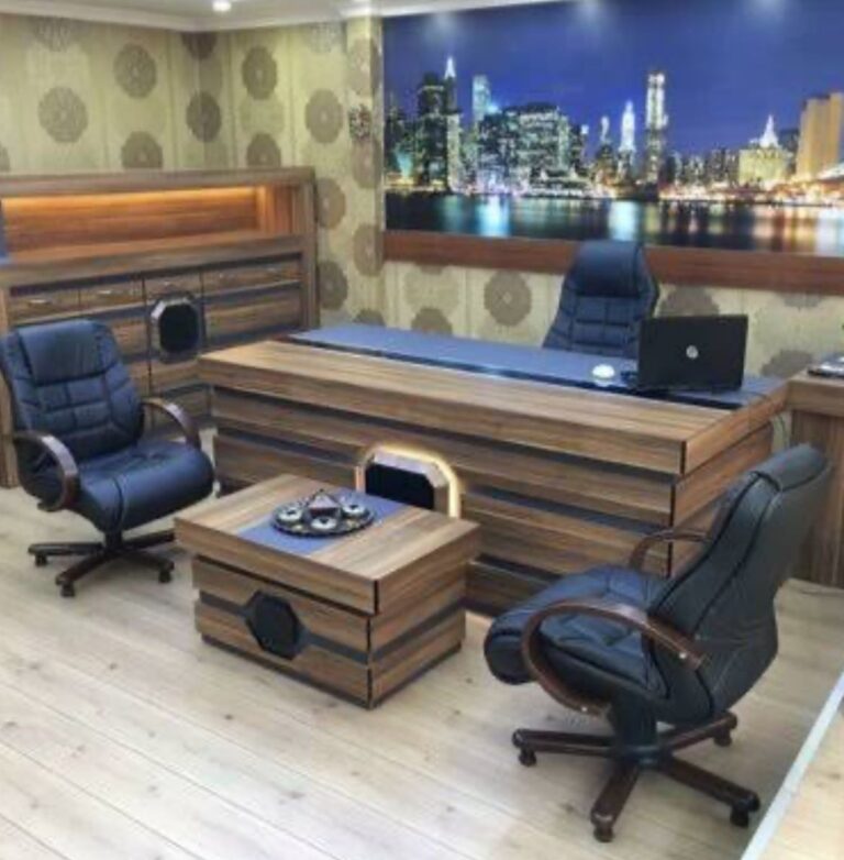 Ofis Baron Makam Takımı Atlas Koltuk Seti - Ofis Mobilyaları