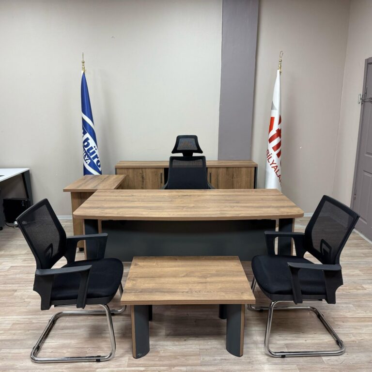 Argon Alfa Rita  Masa Takımı Full Set - Ofis Mobilyaları