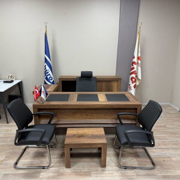 Ergon Masa Takımı Ege Derili Koltuk