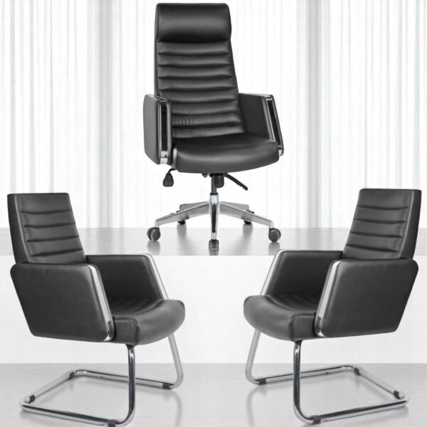 Akburo Ofis Rosetta  Plus 3'lü Koltuk Seti