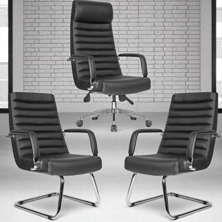 Akburo Ofis Rosetta 3’lü Koltuk Seti - Ofis Mobilyaları