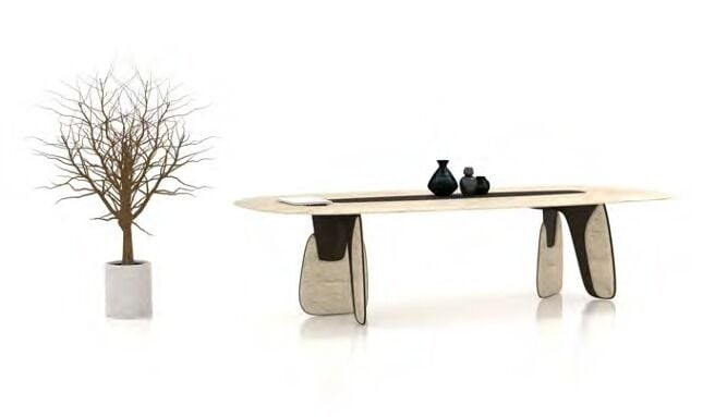 Akburo Flow Toplantı Masası 260 cm - Ofis Mobilyaları