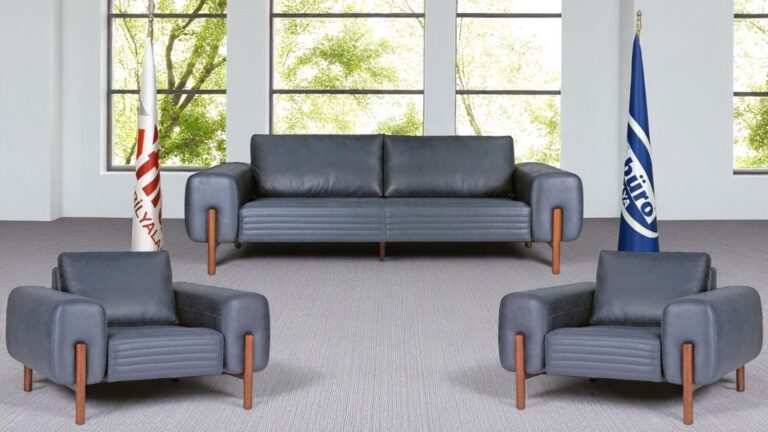 Akburo Ofis Sofa   oturma grubu - Ofis Mobilyaları