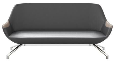 Akburo Ofis Nokta Üçlü Oturma Koltuğu - Ofis Mobilyaları