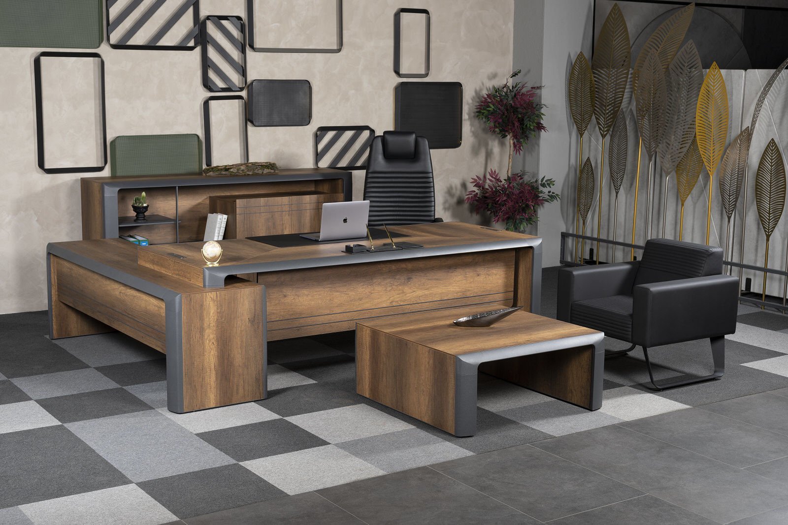 Yalın L Makam Takımı Koltuksuz