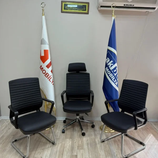 Akburo Comfort Masa Takımı Power Derili Koltuk Takımı İle Set