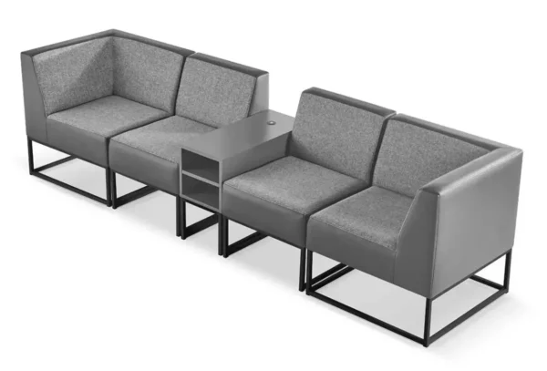 Akburo Corner 4'lü Takım Bekleme Koltuğu