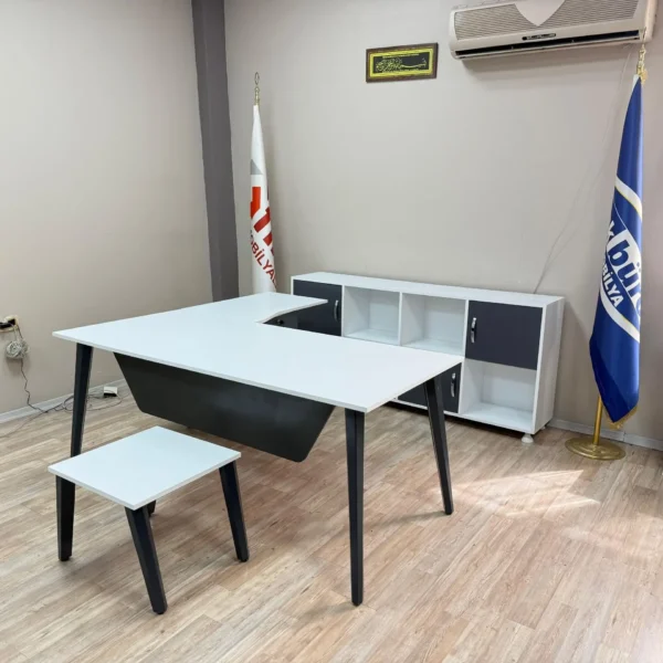 Akburo Maze Masa Takımı Arog Derili Koltuk Takımı İle Set