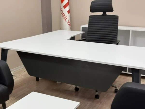 Akburo Maze Masa Takımı Trios Otuma Grubu İle Set
