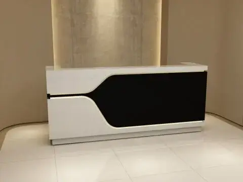 Akburo Mercedes 2 Karşılama Bankosu - Ofis Mobilyaları