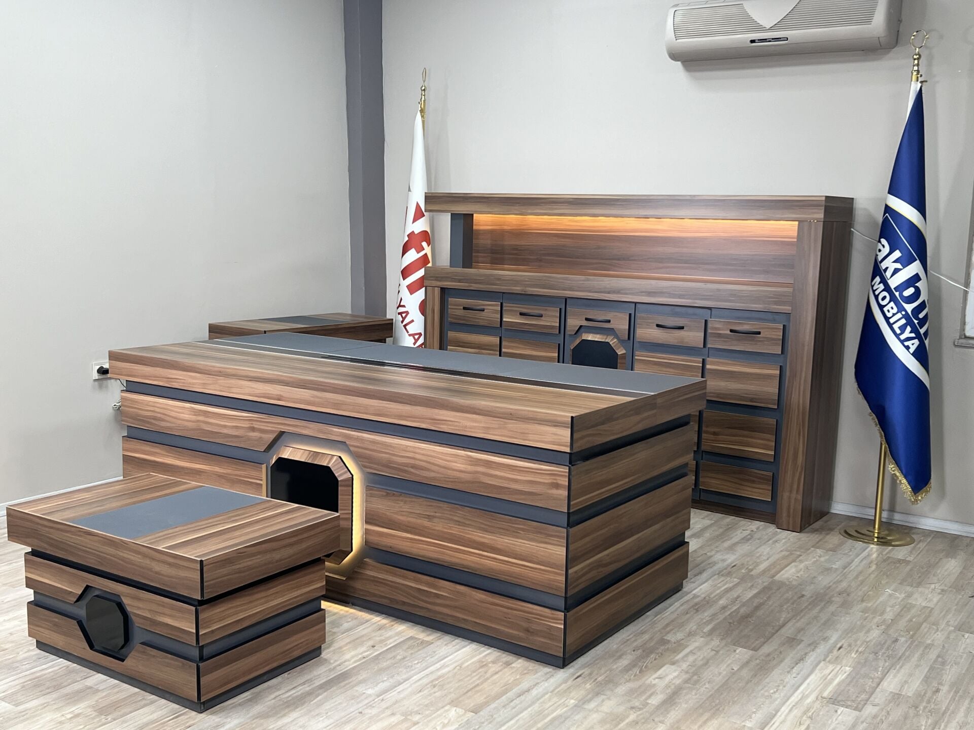 Akburo Baron Makam Takımı Relax Oturma Grubu İle Set - Image 2