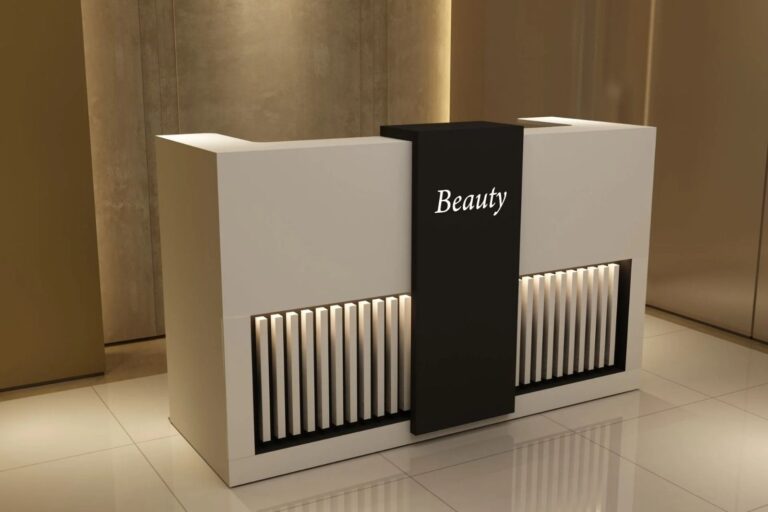 Akburo Beauty Karşılama Bankosu - Ofis Mobilyaları
