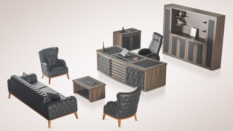 Akburo Kratos Makam Takımı Full Set - Ofis Mobilyaları