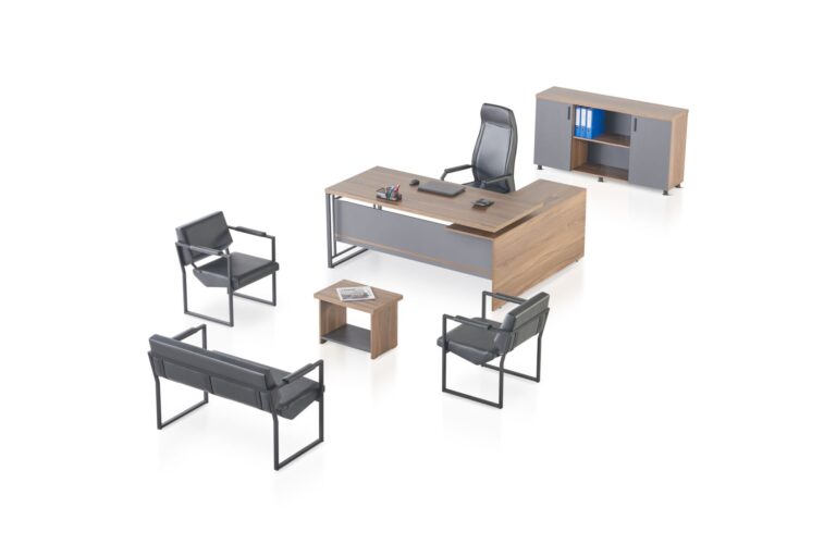 Akburo Step Masa Takımı Full Set - Ofis Mobilyaları