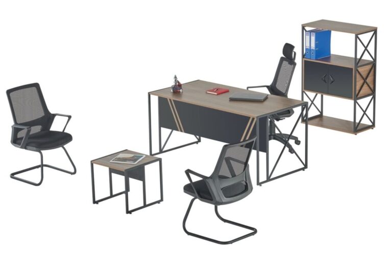Akburo Kula Masa Takımı Full Set - Ofis Mobilyaları