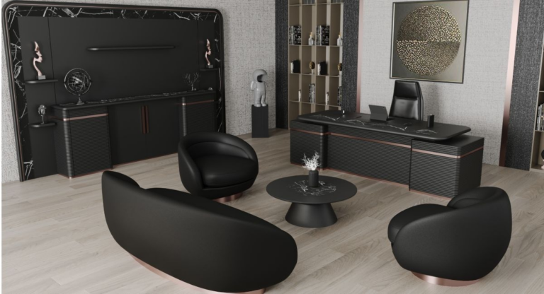 Akburo İnci Makam Takımı Full Set - Ofis Mobilyaları