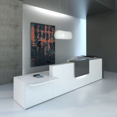 Akburo Light Karşılama Bankosu - Ofis Mobilyaları