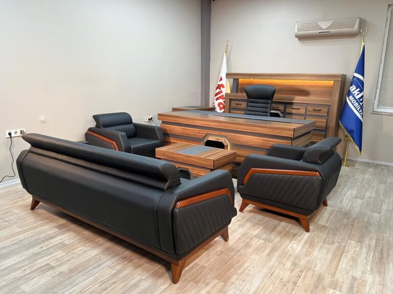 Akburo Baron Makam Takımı Relax Oturma Grubu İle Set - Ofis Mobilyaları